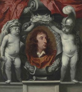 Portrait Of A Gentleman by Isaac Fuller