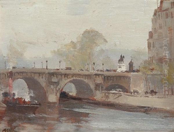 Wine Quay Near Paris & Pont Neuf, Paris - view 1