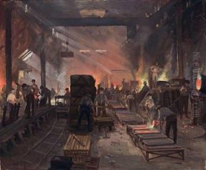 Munition Works: The Foundry by Albert Henry Fullwood