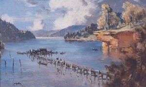 Hawkesbury River by Albert Henry Fullwood
