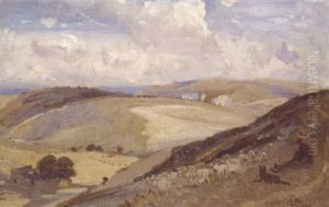 Landscape by Albert Henry Fullwood