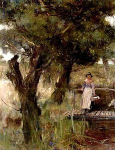 Madchen Am Brunnen by David Fulton