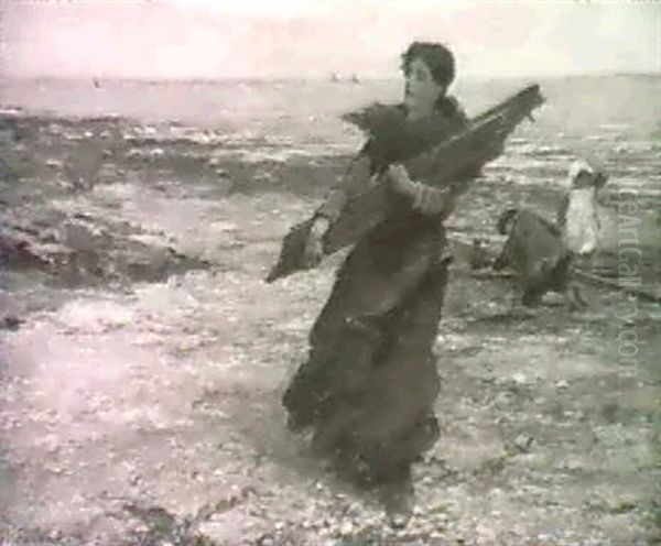 Gathering Driftwood - view 1