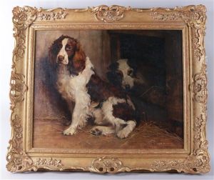 2 Hunde by Samuel Fulton