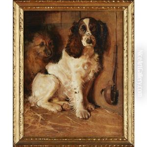 Dogs In A Stable