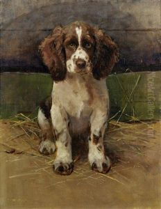 Nancy, A Springer Spaniel by Samuel Fulton