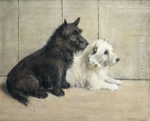 Scottie And Westie by Samuel Fulton