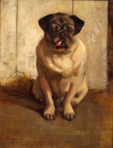 "patience" - A Portrait Of A Pug by Samuel Fulton