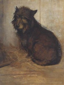 "wistfull", A West Highland Terrier by Samuel Fulton