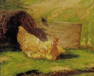 Aellinger Der Varmer Sig En Hone by Herman Friedrich Funch