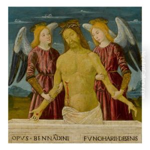 Christ Supported By Two Angels