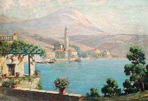 Am Comer See by Vincenzo Funiciello