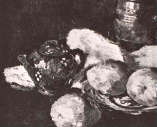 Still Life With Fruit, Tankard And Jug - view 1