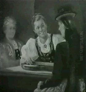 Die Zitherspielerin