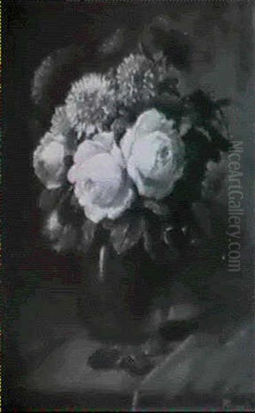 Still Life With Yellow Roses - view 1