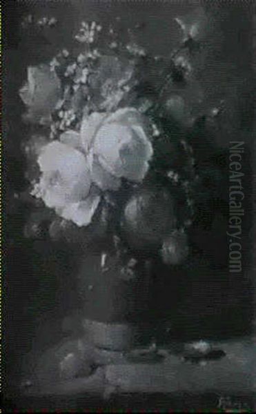 Still Life With Red Roses - view 1