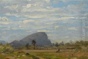 Landschaft Im Wallis Mit Pfynwald by Francois Furet