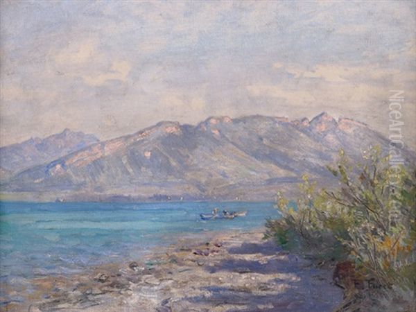 Barque Au Large Du Bouveret - view 1