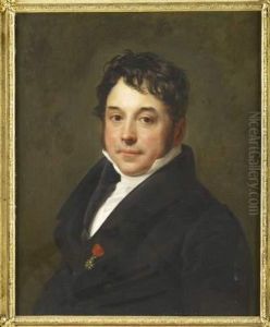 Portrait D'homme Portant La Legion D'honneur by Pauline Auzou