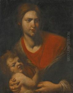 The Madonna And Child by Francesco Furini