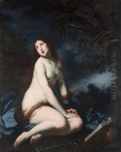 La Maddalena Nel Deserto by Francesco Furini