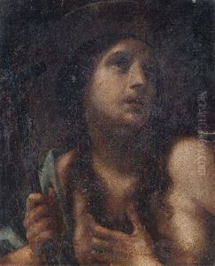 Busende Maria Magdalena by Francesco Furini