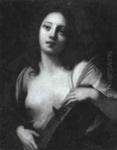 Saint Catherine Of Alexandria by Francesco Furini