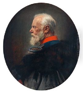 Portrait Of King Ludwig Iii, Of Bavaria by Walter Fuerle