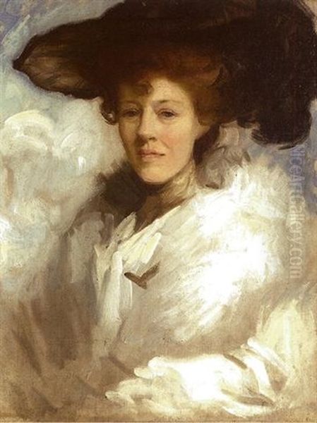 Portrait Of The Artist's Wife, Later Dame Katherine Furse, G.b.e., R.r.c. - view 1