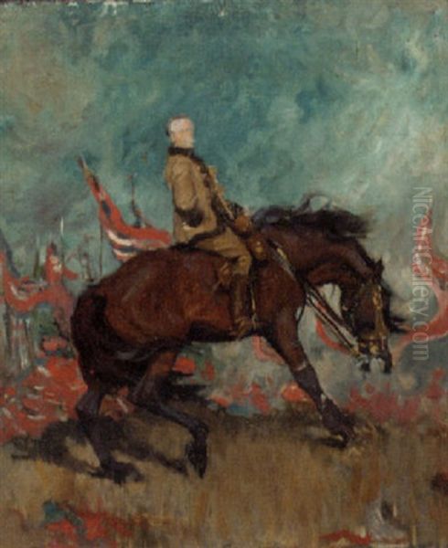 Equestrian Portrait Of Field-marshall Earl Roberts - view 1