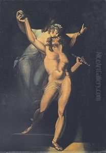 Theseus Empfangt Von Ariadne Den Faden