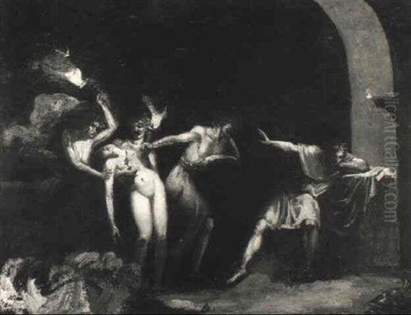 Illustration Zu Einem K"nigsdrama (shakespeare?) - view 1