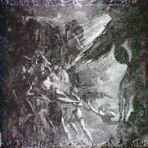 "satan Rising Through Chaos", Scene From Milton's Paradise  Lost. (unframed).