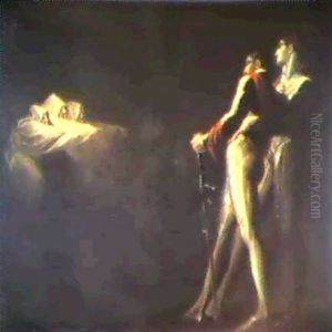 The Three Witches Appearing Tomacbeth And Banquo