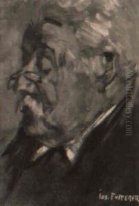 Portrat Eines Lesenden by Joseph Futterer