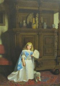 In Her New Dress by William Baxter Collier Fyfe