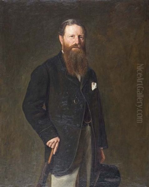 Portrait Of A Gentleman In A Top Hat - view 1