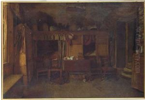 A Cottage Interior by William Baxter Collier Fyfe