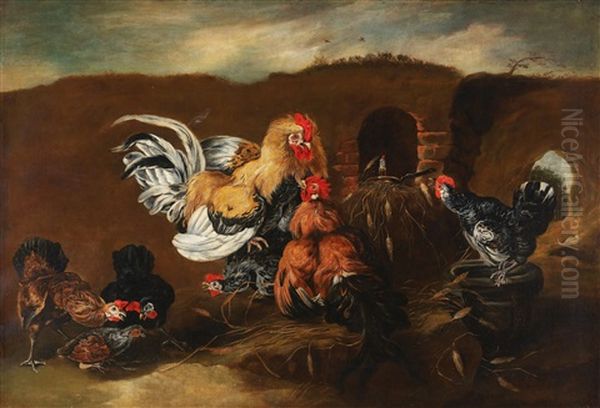 The Cockfight - view 1