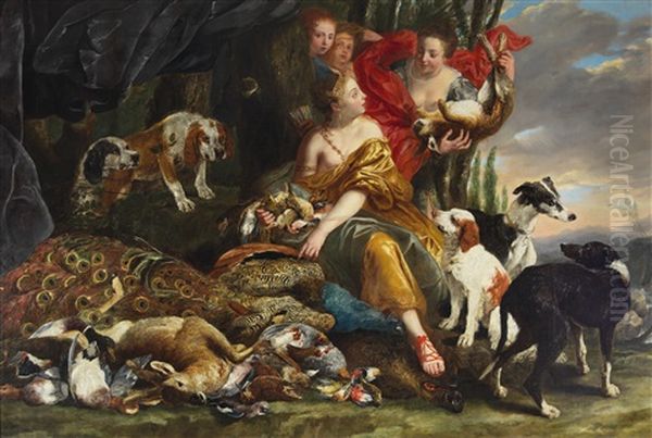 The Goddess Diana Receiving The Kil - view 1