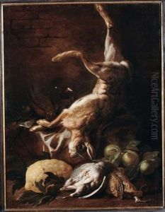 Natura Morta Con Cacciagione E Limoni