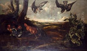 Milanos Y Gallinas by Jan Fyt