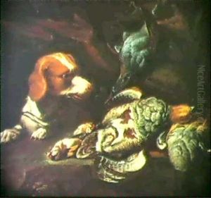 Jagthund Passer Pa Byttet