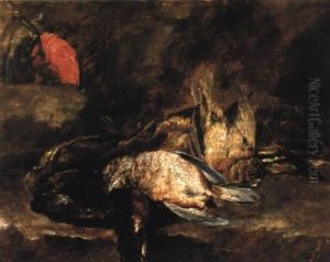 Dead Birds On A Ledge by Jan Fyt