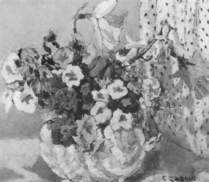 Summer Flowers In A Vase by Ethel Gabain