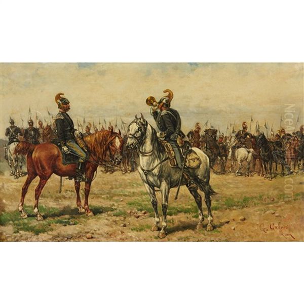 Cavalry Gathering, Sounding The Trumpet - view 1