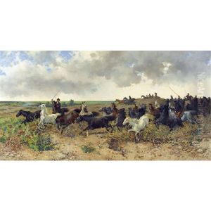 Campagna Di Roma by Giuseppe Gabani