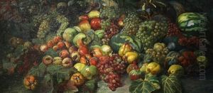 Still Life With Fruit by Georgy Gabashvili