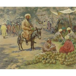 At The Market by Georgy Gabashvili