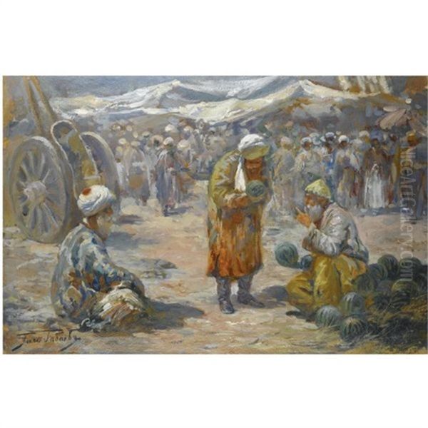 Market Scene - view 1